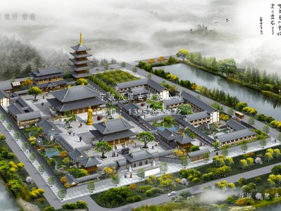 金华寺庙建筑总体规划方案