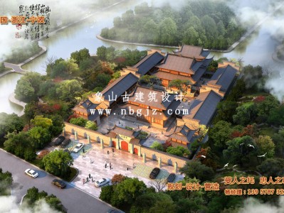 金华天福寺重建规划效果图